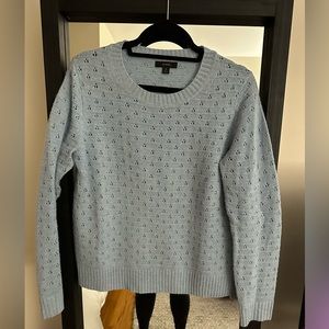 J.Crew Eyelet Alpaca Wool-Blend Sweater